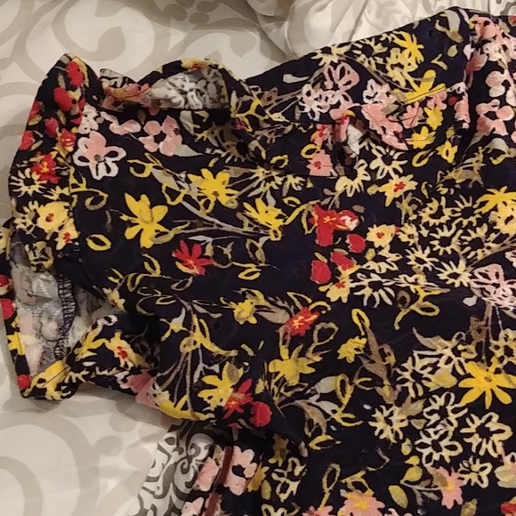 Cato,size XL, multicolor,Gorgeous & Flowery eyelet top - Picture 2 of 7